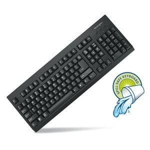 Kensington - Teclado Usb For Life Antiderrame Negro