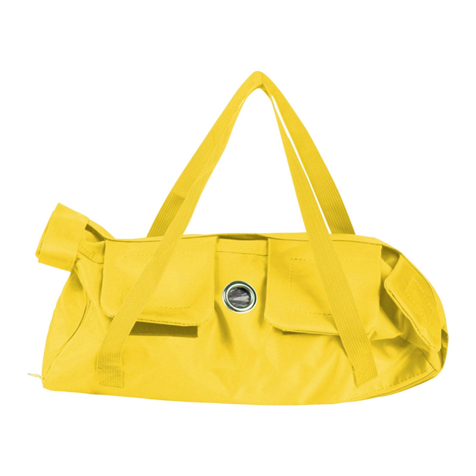 Ioensy - Bolsa De Aseo Para Gatos, Antimordida, Antiarañazos, Recorte De Uñas, Baño, Amarillo, 37 Cm X 24 Cm, S