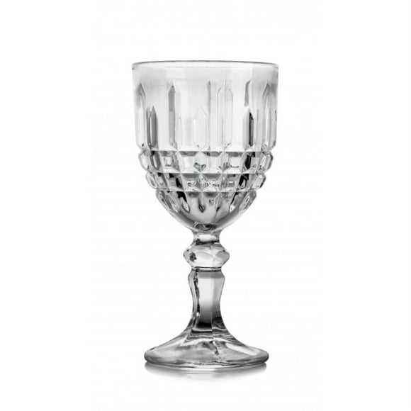 Set 6 Copas Vino 22,7cl Vintage Vidrio Transparente FTA