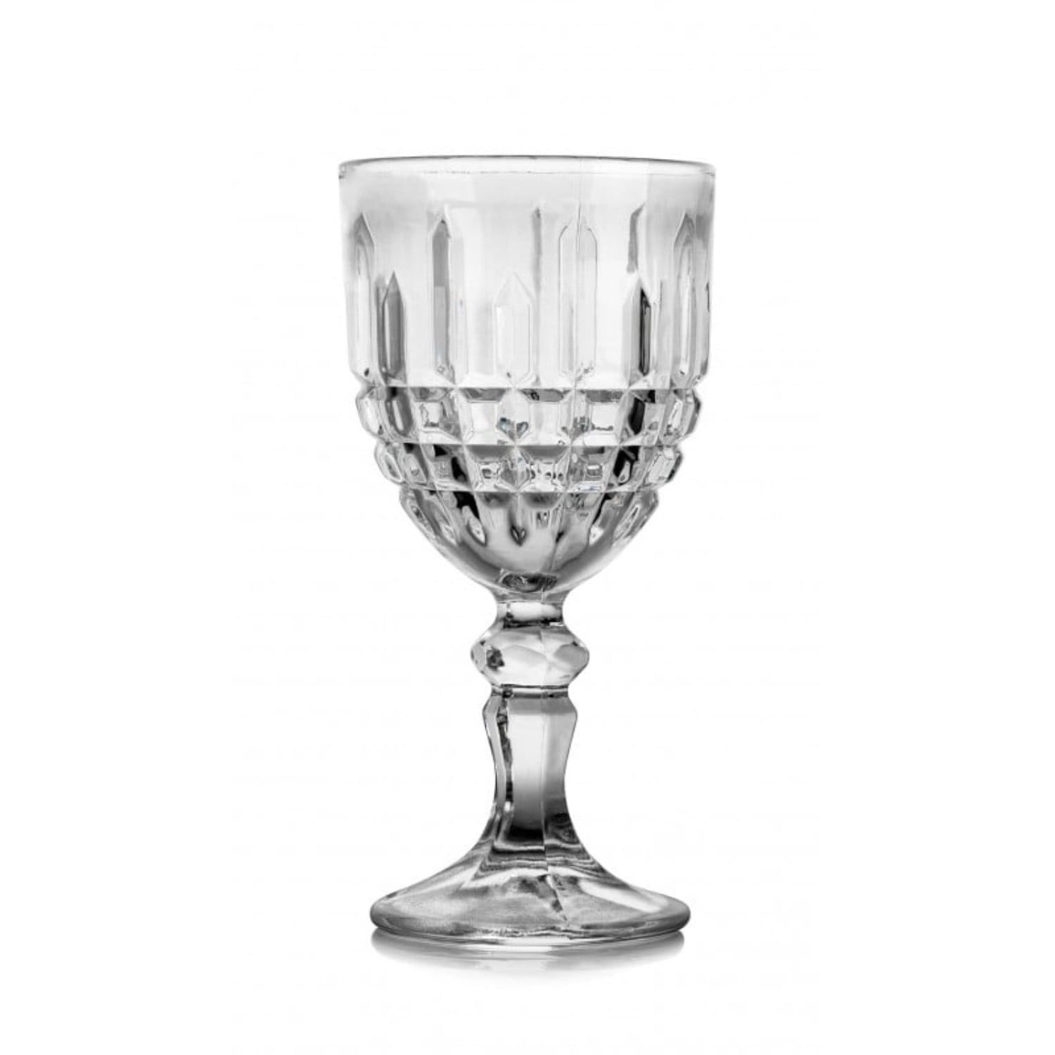 Set 6 Copas Vino 22,7cl Vintage Vidrio Transparente Fta