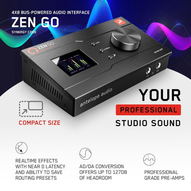 Interfaz de audio Antelope Audio Zen Go Synergy Core | Lider
