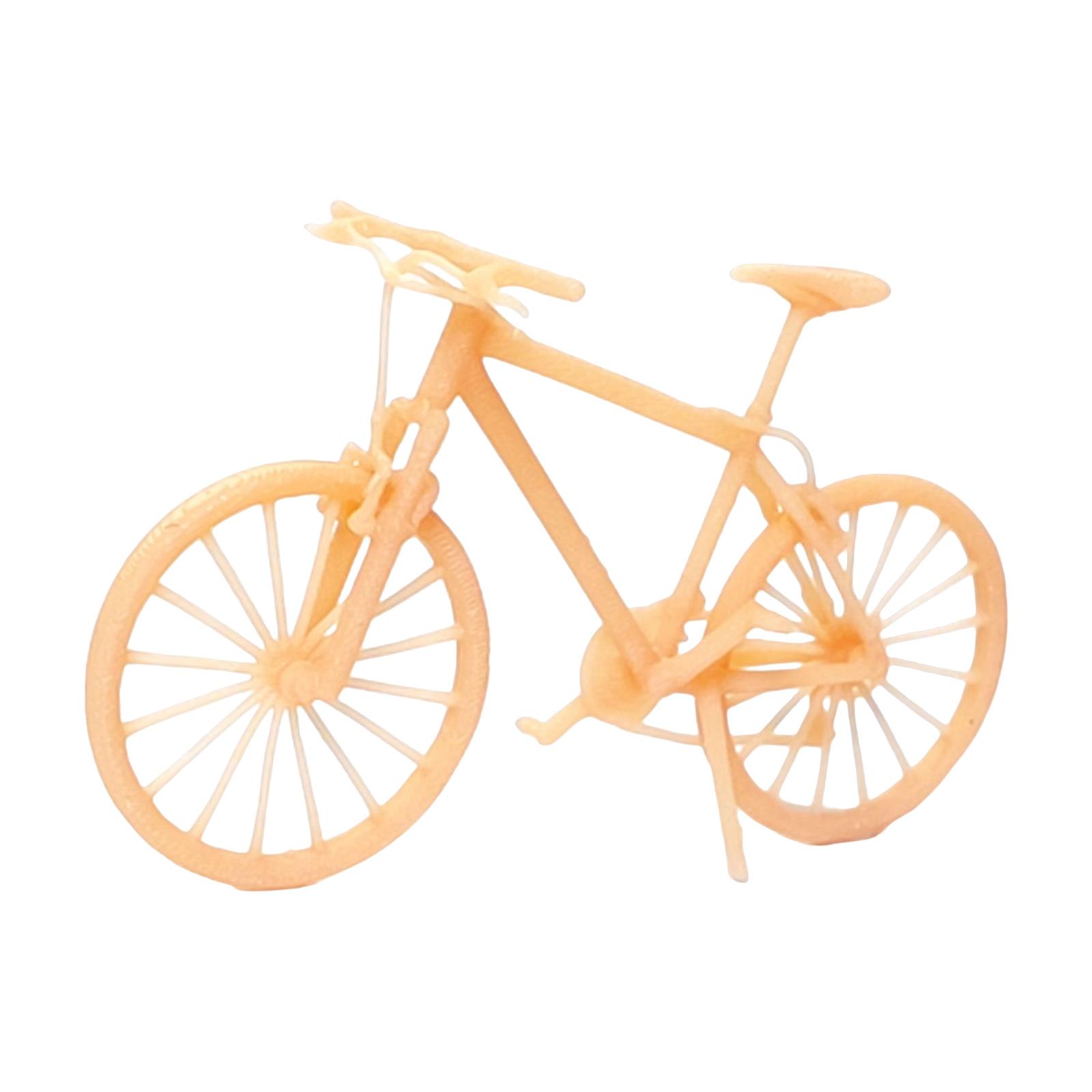 Bothyi - 1/64 Mini Bicicleta Vehículo En Miniatura Para Escenas Callejeras Diorama Accesorios De Fotografía Bicicleta De Montaña
