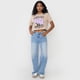 thumbnail image 4 of Polera Mujer Fun Manca Corta Crop Beige Corona, 4 of 5