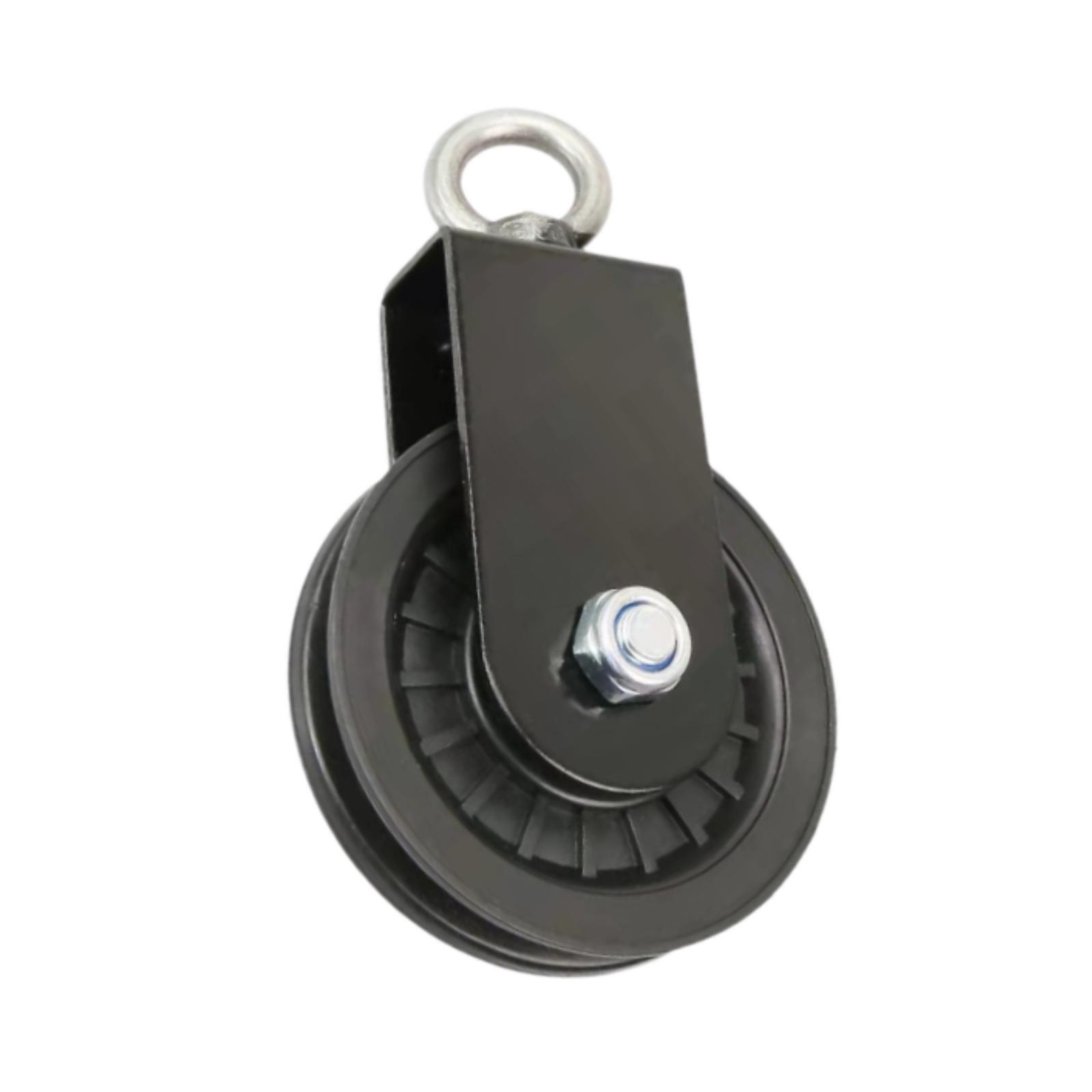 Magideal - -Rueda De Tracción, Equipo De Fitness, Rueda De Tracción Para Levantamiento De Pesas Resistente A Altas Temperaturas, Accesorios Para Máquinas De Cabl