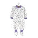 thumbnail image 1 of Pijama Bebé - Enterito de Algodón - Pajaritas (Tallas 0 a 2) violeta 2, 1 of 4