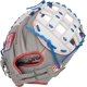 thumbnail image 5 of Guante de Softbol Rawlings 84 cm Mano Derecha Gris/Blanco, 5 of 5