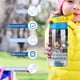 thumbnail image 5 of Amphibia Botella de Agua con Tapa Pop Top de Un Toque, Acero Inoxidable, a Prueba de Fugas, para Deportes, Botella Infantil azul 12 oz, 5 of 6