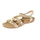 thumbnail image 1 of Sandalia Joyas Dorado Vía Franca, 1 of 5