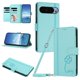 thumbnail image 1 of Funda Cartera Trébol para Google Pixel 11 Pro XL con Ranuras Tarjetas y Carga Inalámbrica Verde menta, 1 of 6
