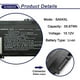 thumbnail image 1 of SUNNEAR SA04XL L43267-005 Reemplazo de Batería para Laptop HP Envy X360 15-DR 15-DS 15M-DR 15M-DS 15Z-DS 15T-DS 15T-DR 17-CG 17M-CG 17T-CG 15-dr1xxx 15m-ds0011dx 15m-dr0012dx Serie L43248-541 HSTNN-OB, 1 of 2