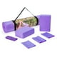 thumbnail image 1 of Set De Yoga Bloques, Mat Y Bandas De Estiramiento, 1 of 6