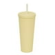 thumbnail image 3 of Pack De 6 Vasos Verde Plastico Tipo Starbucks Con Bombilla Y Tapa, 3 of 5