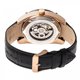 thumbnail image 2 of Reloj HERITOR Automatic Daniels de piel semiesquelética en oro rosa, 2 of 3