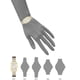 thumbnail image 2 of Pulsera Watch Anne Klein con detalles de purpurina para mujer, 2 of 4