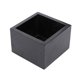 thumbnail image 5 of Caja cuadrada de madera caja de almacenamiento para joyería Flower Craft Gift Black 2, 5 of 5