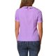 thumbnail image 3 of INSPIRE CHIC Blusa de Mujer para Regreso a Clases con Cuello Peter Pan en Contraste y Mangas Cortas con Lunares S Lila Claro, 3 of 6