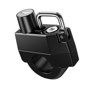 Ioensy - Candado Para Casco De Motocicleta, Candado De Seguridad Para Casco, Gancho Colgante, Antioxidante Mejorado