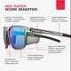 thumbnail image 5 of Gafas de Seguridad Riley Navigator X Antivaho y Resistentes a los Rayones, 5 of 8