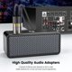 thumbnail image 4 of Adaptador de audio MOSWAG de 6,35 mm a RCA hembra - paquete de 6, 4 of 6