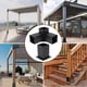 thumbnail image 4 of Kit Soportes Para Pergola Madera 4x4 Esquinas Y Bases, 4 of 8