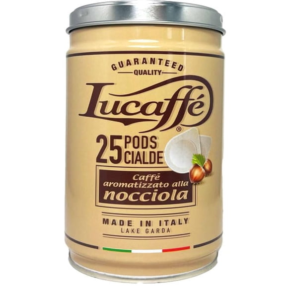 Café Lucaffé Nocciola Sabor Avellana 25 Cápsulas ESE