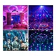 thumbnail image 3 of Bola Luces Led Láser Disco Multicolor Con Control Remoto, 3 of 3