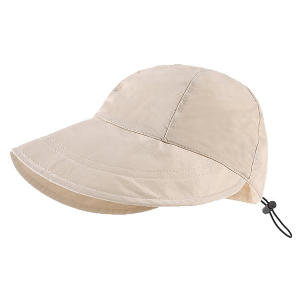 Sombrero reversible 2 en 1 de ala ancha para mujer con protección UV para playa y golf