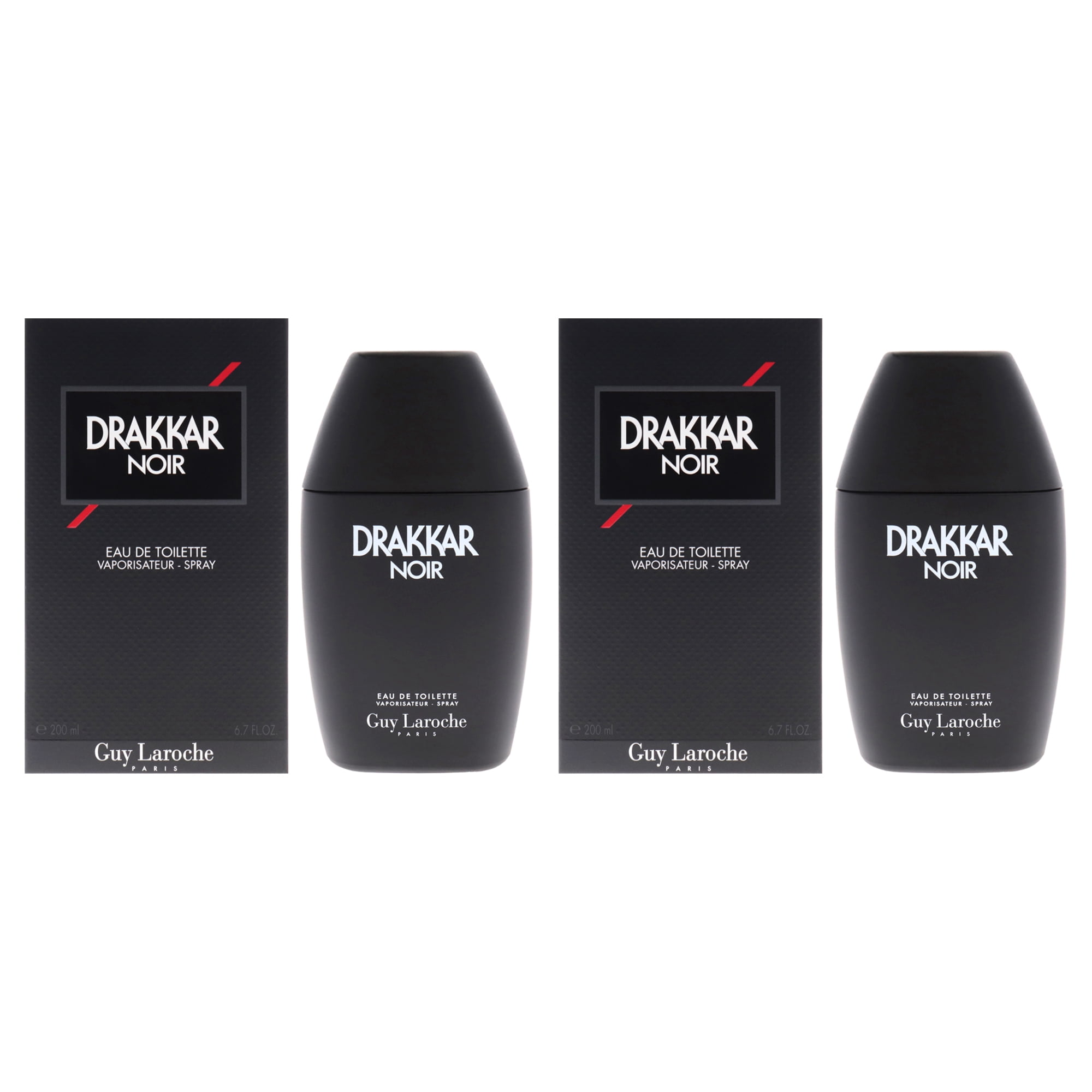 Perfume Guy Laroche Drakkar Noir Edt 200ml Hombre Paquete De 2