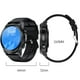 thumbnail image 2 of Reloj inteligente con llamadas y monitor de actividad física para deportes, running y relojes digitales., 2 of 6