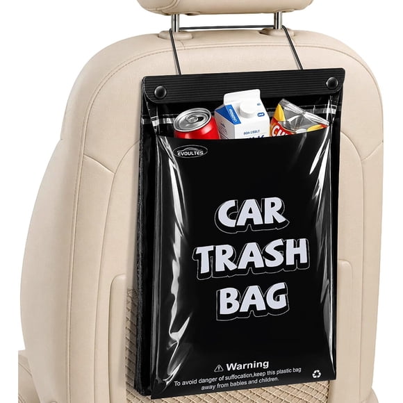 EVOULTES 50 bolsas desechables para basura de automóvil