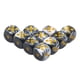 thumbnail image 2 of 10 Uds. Juego De Dados Poliédricos Accesorios De Juegos Familiares Para Favores De Fiesta De Boda Negro Blanco, 2 of 5