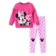 thumbnail image 1 of Outfit Disney: sudadera y leggings con volantes de Minnie Mouse para niñas, 1 of 8