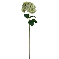 Corel - Hortensia Blanca Celeste Con Hojas 82Cm