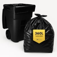 Valstore Deco Design - Bolsas Residuos Valstore 140X160 5 Unid. 80Mic Carga Pesada