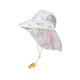thumbnail image 4 of Sombrero de sol para niños, sombrero de playa, lindo sombrero de sol plegable, sombrero de pesca portátil con solapa para el cuello para viajes, activ Conejito beige, 4 of 5