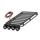 thumbnail image 1 of Portaequipajes De Techo De Metal RC Con Barra De Luz LED Para Coches De Control Remoto SCX24 1/24, Luz Redonda, 1 of 5