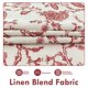thumbnail image 3 of Cortinas DriftAway Freda mezcla de lino floral 213x132 cm 2 paneles, 3 of 9