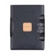 thumbnail image 1 of Funda MITER Mojo 2 de cuero PU italiano hecha a mano, color negro, 1 of 9