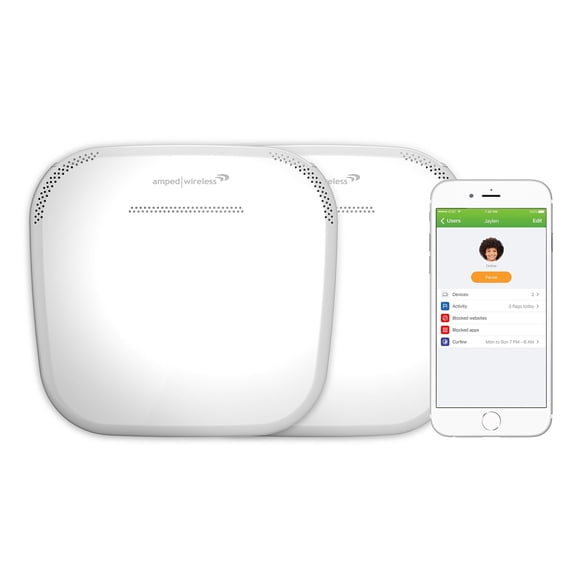 Sistema Wi-Fi Amped ALLY-0091K Wireless Ally Plus, paquete de 2