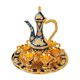 thumbnail image 1 of Juego De Cafetera Turca Vintage, Vajilla Para Dormitorio, Mesa De Comedor, Hogar, Azul, 1 of 5