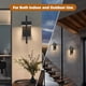 thumbnail image 2 of Aplique Exterior Led 12w 3000k Negro Moderno, 2 of 3