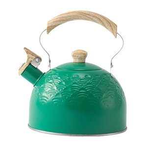 Magideal - Hervidor Silbante Portátil De 2,5 L, Hervidor De Agua, Vajilla De Ebullición Rápida, Tetera Para Senderismo, Viajes, Cocina O Cafetería, Ebullición