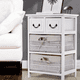 thumbnail image 3 of CAJONERA COMODA VIVANCO 4 CAJONES TELA BLANCO, 3 of 3