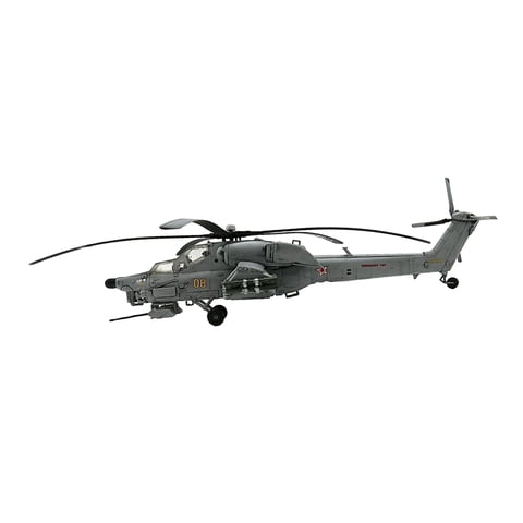 Bothyi - 1:72 Mi 28 Helicóptero De Ataque Modelo De Ensamblaje Modelo De Avión Duradero En Miniatura