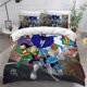 thumbnail image 1 of Teen Titans Go Bedding Set Bed Set Aldult Kid Bedroom Duvet cover Sets Bed Sheets, 1 of 5