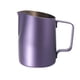 thumbnail image 4 of Taza De Jarra Para Espuma De Leche De Café Para Latte Art Chai Cappuccino Purple 450ML, 4 of 5