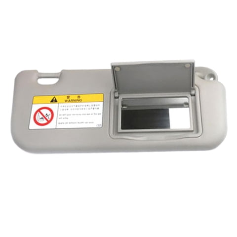 Magideal - Protector De Visera Para Coche, Pieza De Repuesto De Verano, Protección Solar Para Camión Y Automóvil, Protección Solar Para Conducir Y Viajar, Reempl Pasajero Gris