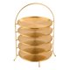 thumbnail image 3 of Plato De Postre De Acero Inoxidable, Soporte Para Tartas, Buffet, Para Bodas, Cumplea?os, Cocina, 5 Capas, 20 Cm, 3 of 5