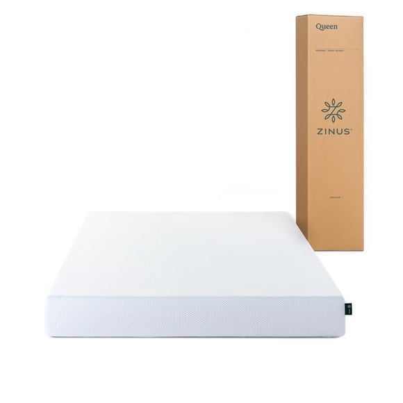 Colchón Espuma Zinus Cooling Gel 2 Plazas 150x190x15cm