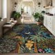 thumbnail image 3 of ALFOMBRA GarveeHome 152x229 cm Verde Selva Lavable, 3 of 8